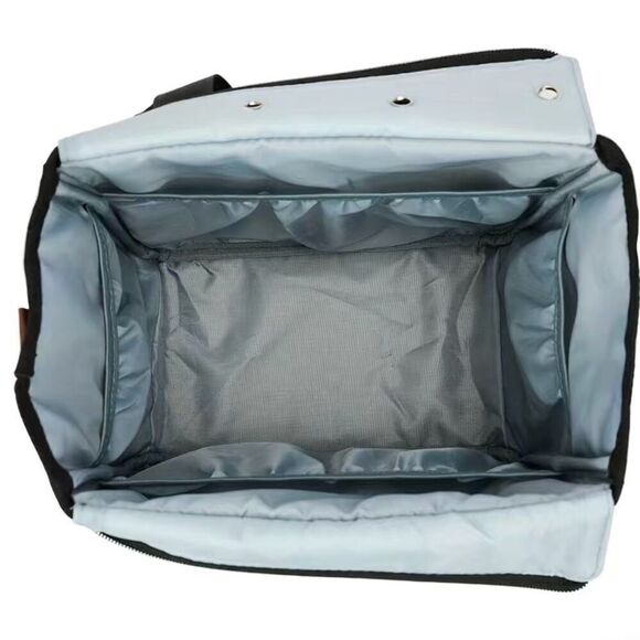 Knitting Bag Yarn Tote Organizer Womens Crochet Storage with Inner Dividers New - Picture 9 of 11